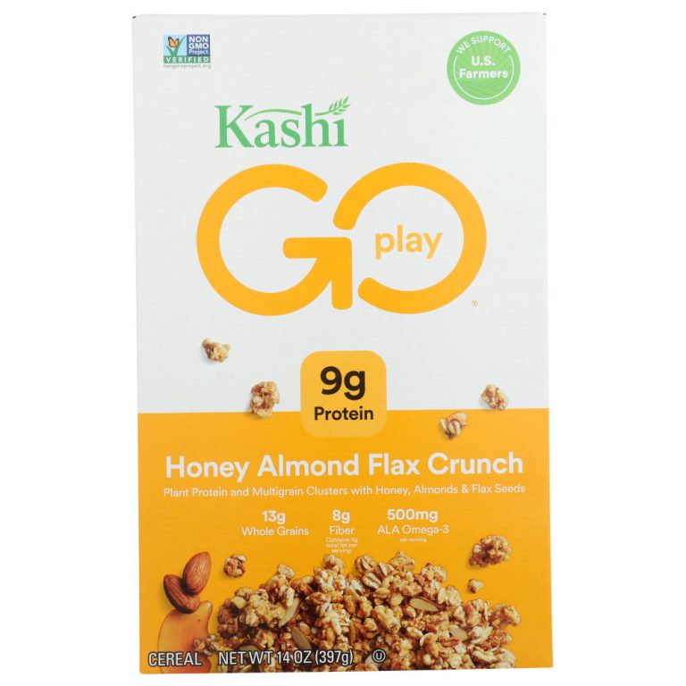 KASHI: Go Lean Crunch! Honey Almond Flax Cereal, 14 oz