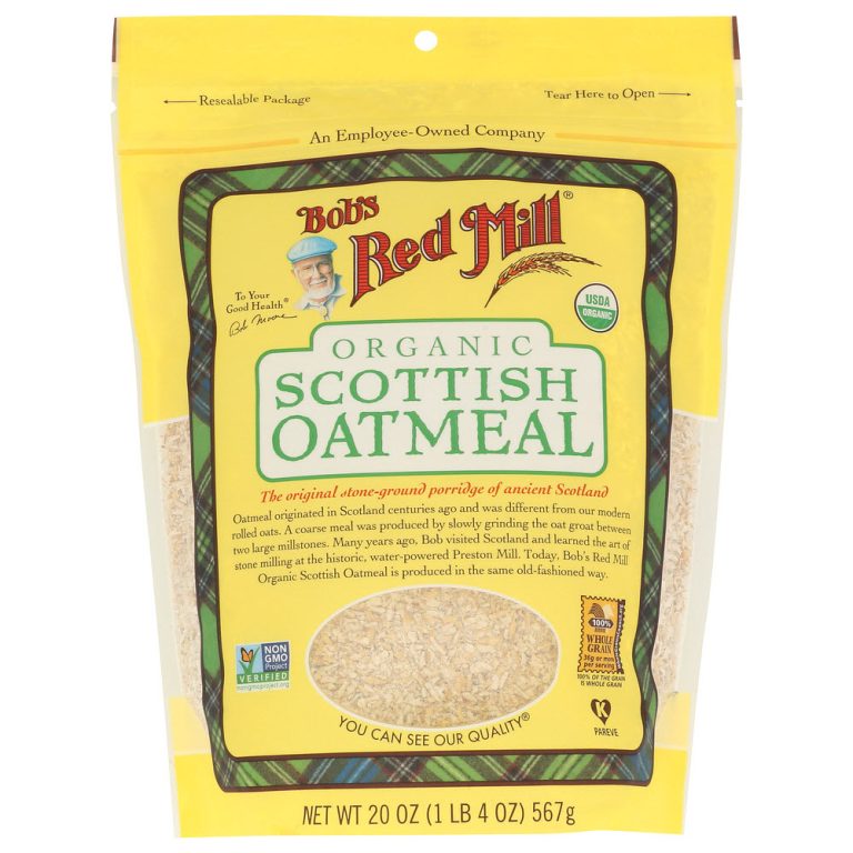 BOBS RED MILL: Organic Scottish Oatmeal, 20 oz