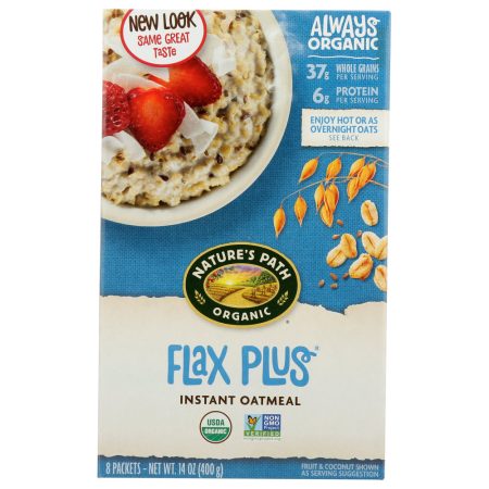 NATURES PATH: Flax Plus Oatmeal, 14 oz