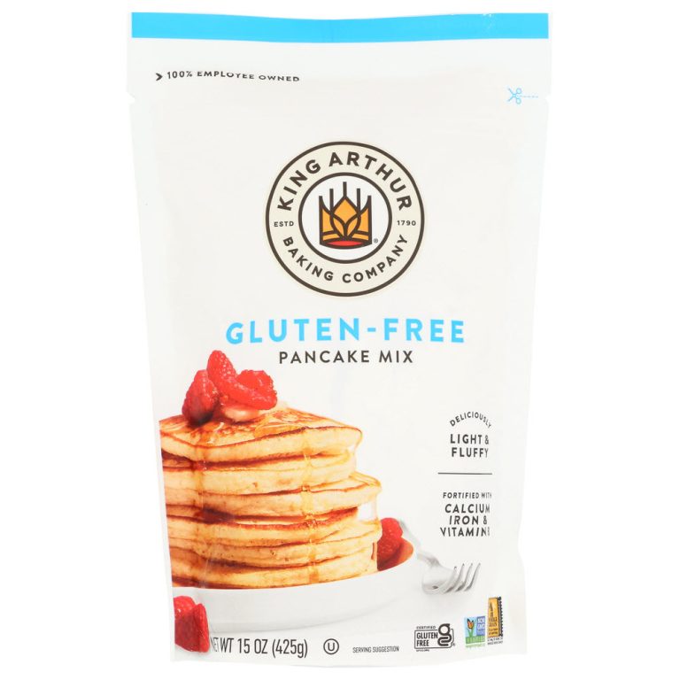 KING ARTHUR FLOUR: Gluten Free Pancake Mix, 15 oz