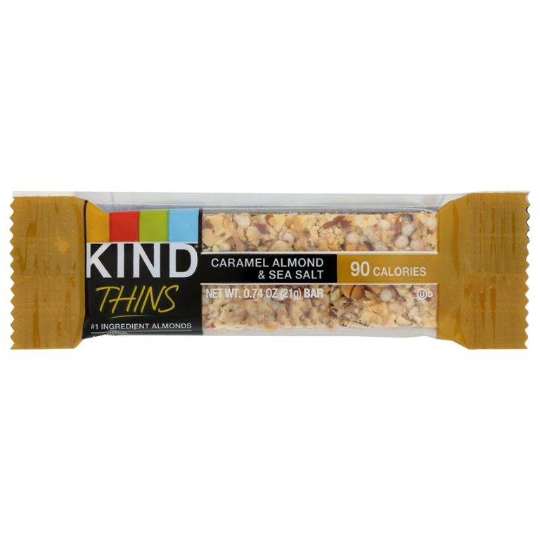 KIND: Bar Thns Carmel Sea Salt, 0.74 OZ