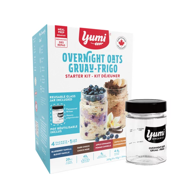 YUMI: Starter Kit Overnight Oats, 7.05 oz