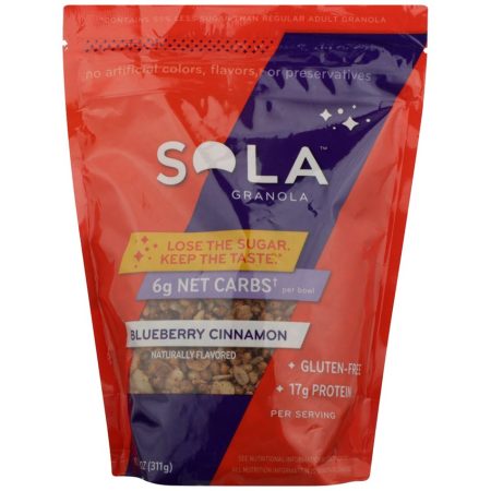 SOLA: Blueberry Cinnamon Granola, 11 oz