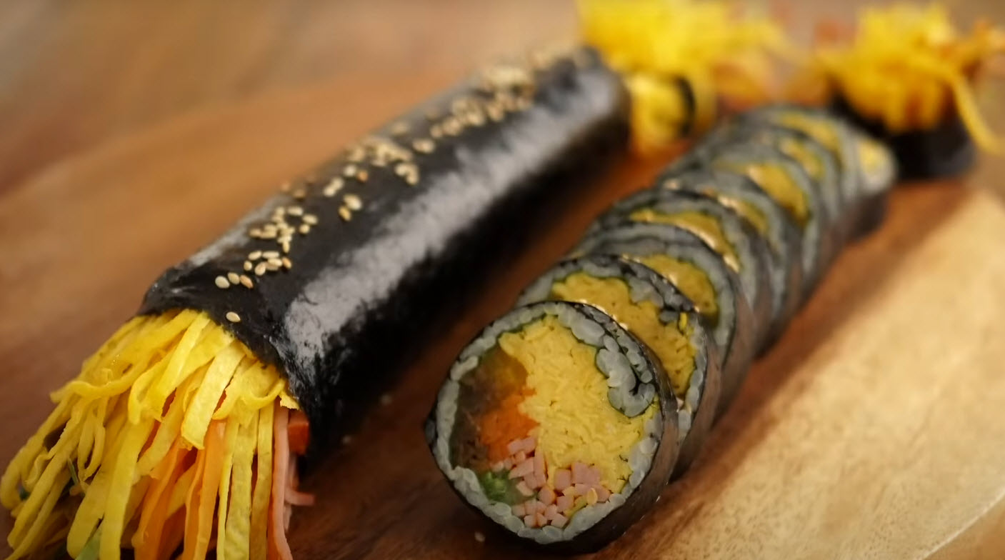 Matjip Egg Vegetable Kimbap